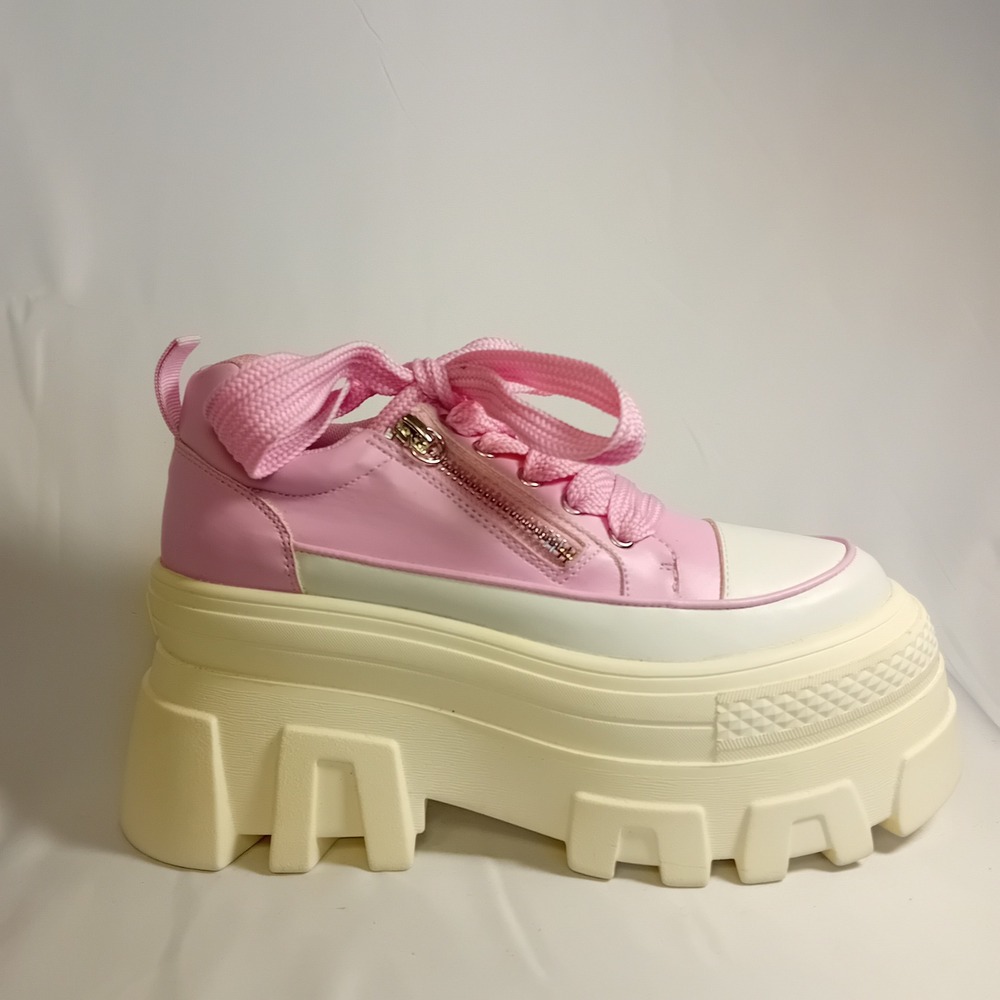 Sugar Thrillz House Rules Platform Sneakers‎ Coquette Kawaii Girly 6M READ - Picture 10 of 16